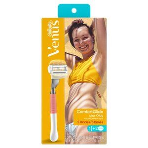 Venus Gillette Comfort Glide Olay Coconut Razor Blade & Refill